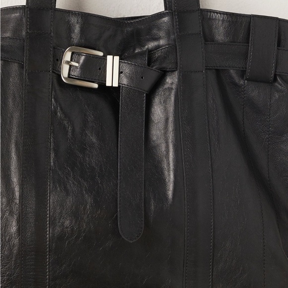 Free People Buckle It Up Buckle Tote Bag - Picture 4 of 4